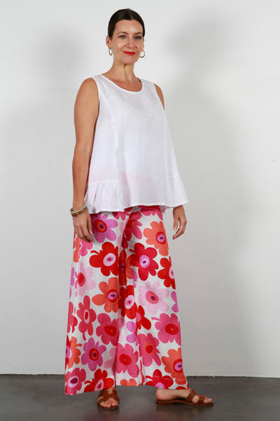 1373 Soft Top Linen Pants