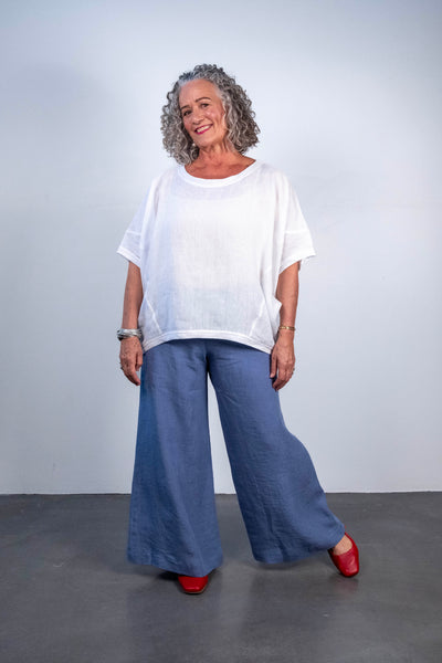 1373 Soft Top Linen Pants FD