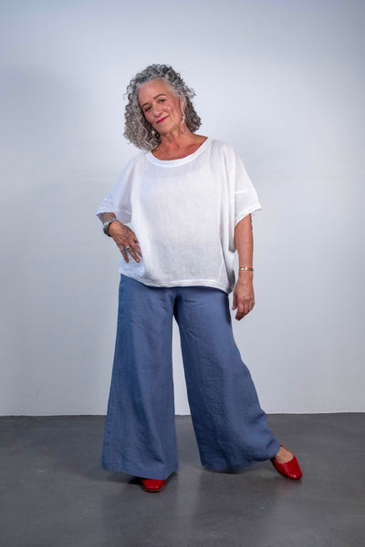 1373 Soft Top Linen Pants FD