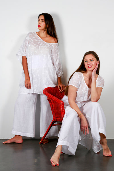 1373 Soft Top Linen Pants