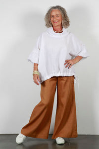 1373 Soft Top Linen Pants