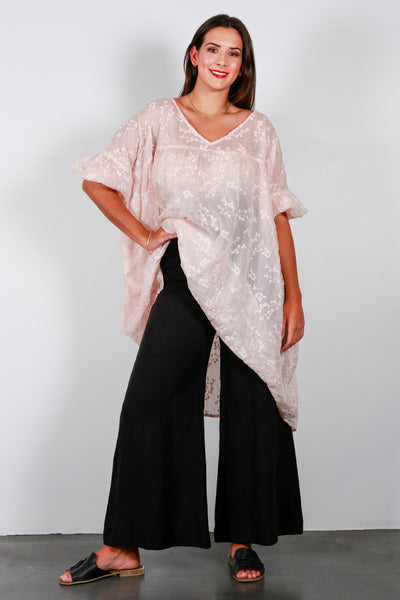 1373 Soft Top Linen Pants