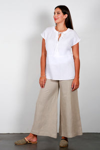 1373 Soft Top Linen Pants